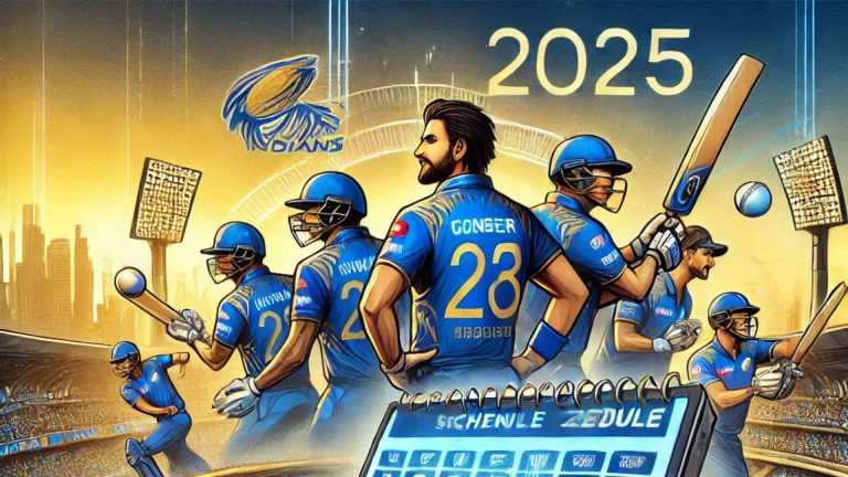 Mumbai Indians Cricket Team 2025 Schedules