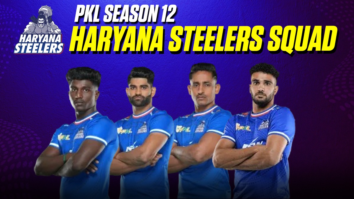 Haryana Steelers Squad for PKL 12