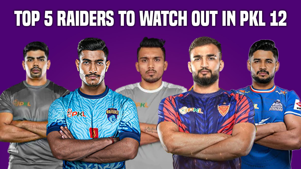 Top 5 Raiders To Watch Out For in PKL 12