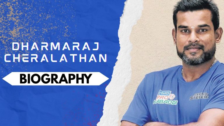Dharmaraj Cheralathan Biography: Early and Family Life, Domestic Career, PKL Achievements, Social Media and Many More