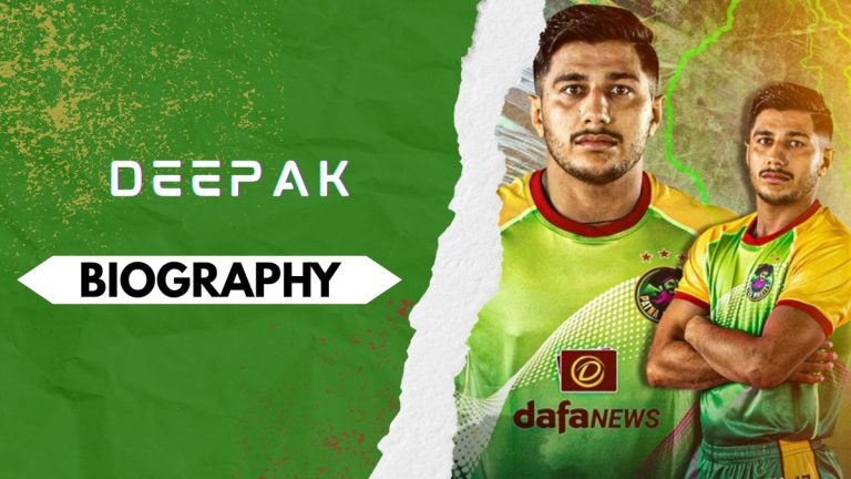 Deepak Biography: Early and Family Life, Domestic Career, PKL Achievements, Social Media and Many More