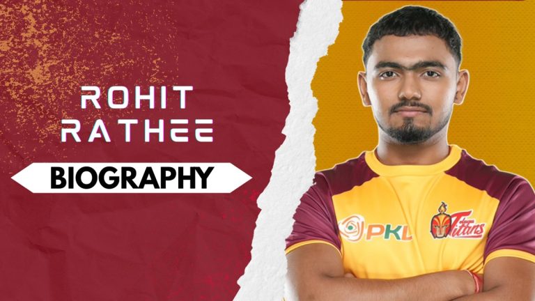 Rohit Rathee Biography: Early and Family Life, Domestic Career, PKL Achievements, Social Media and Many More