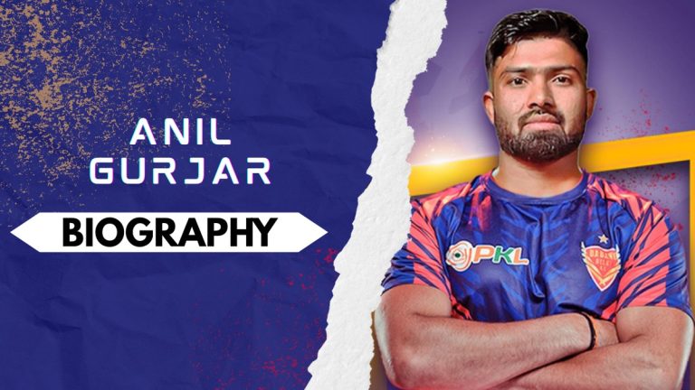 Anil Gurjar Biography: Early and Family Life, Domestic Career, PKL Achievements, Social Media and Many More