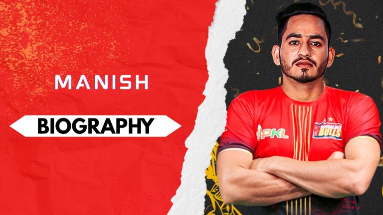 Manish Dhull Biography: Early and Family Life, Domestic Career, PKL Achievements, Social Media and Many More