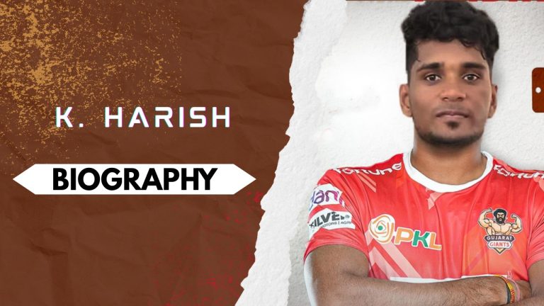 K Harish Biography: Early and Family Life, Domestic Career, PKL Achievements, Social Media and Many More