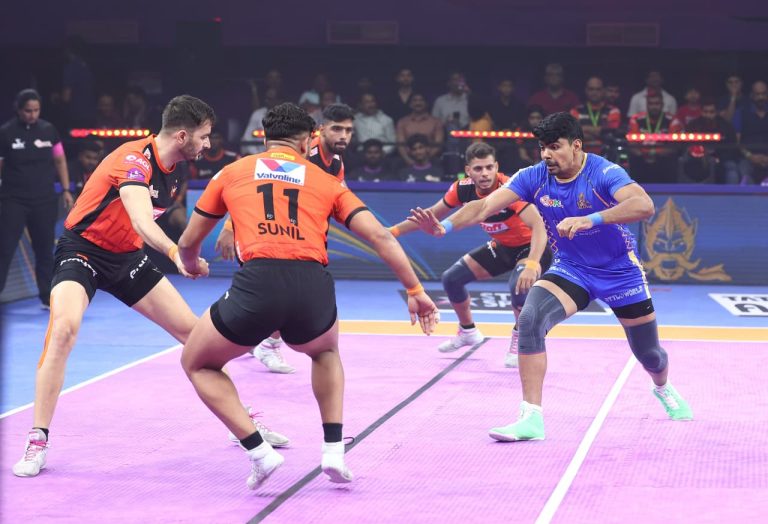 Ajit Chouhan, Anil Mohan inspire as late surge sees U Mumba past Tamil Thalaivas in close encounter