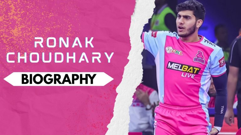 Ronak Kabaddi Player Biography: Early and Family Life, Domestic Career, PKL Achievements, Social Media and Many More