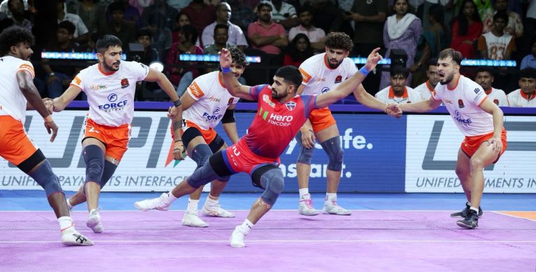 Aditya, Pankaj shine as Puneri Paltan beat UP Yoddhas, return to top of PKL 12 standings