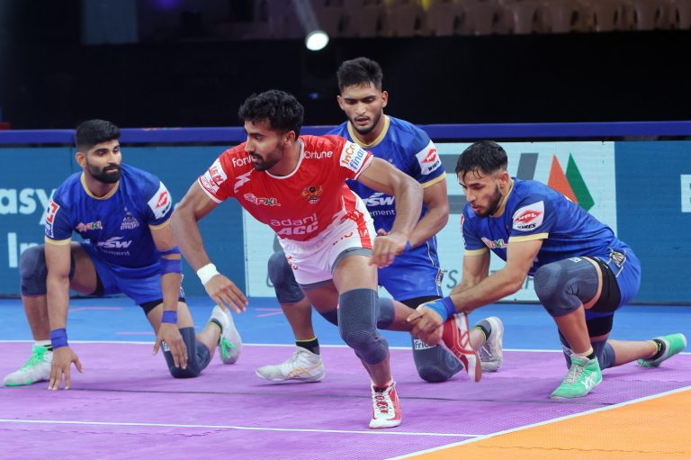Jaideep Dahiya’s High Five powers Haryana Steelers’ narrow win over Gujarat Giants