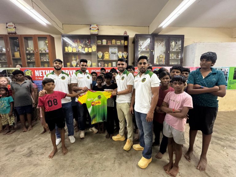 “Patna Pirates takes inspiration from the children at Nethra Vidyalaya and hope to finish the rest of the Vizag leg in a strong manner” says Ankit Jaglan, Captain, Patna Pirates