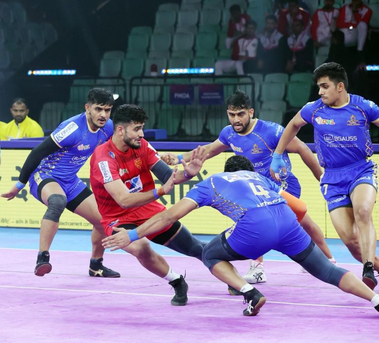 PKL 12: Under the leadership of super-sub Akshit, Delhi defeated the Thalaivas and leveled points with Puneri Paltan.