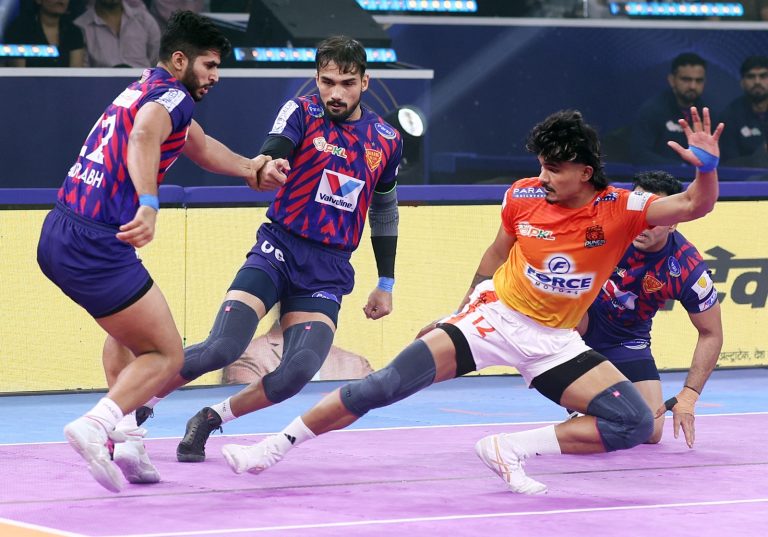 Dabang Delhi K.C. book finals berth after clinching thrilling tiebreaker win against Puneri Paltan in Qualifier 1