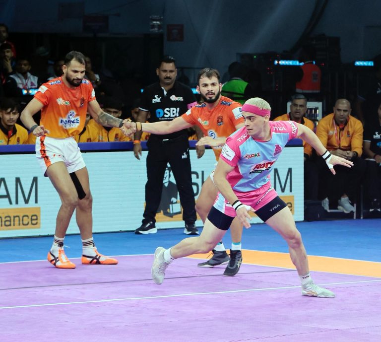 Ali’s 22 Points Not Enough as Jaipur Pink Panthers Fall to Puneri Paltan 41-36